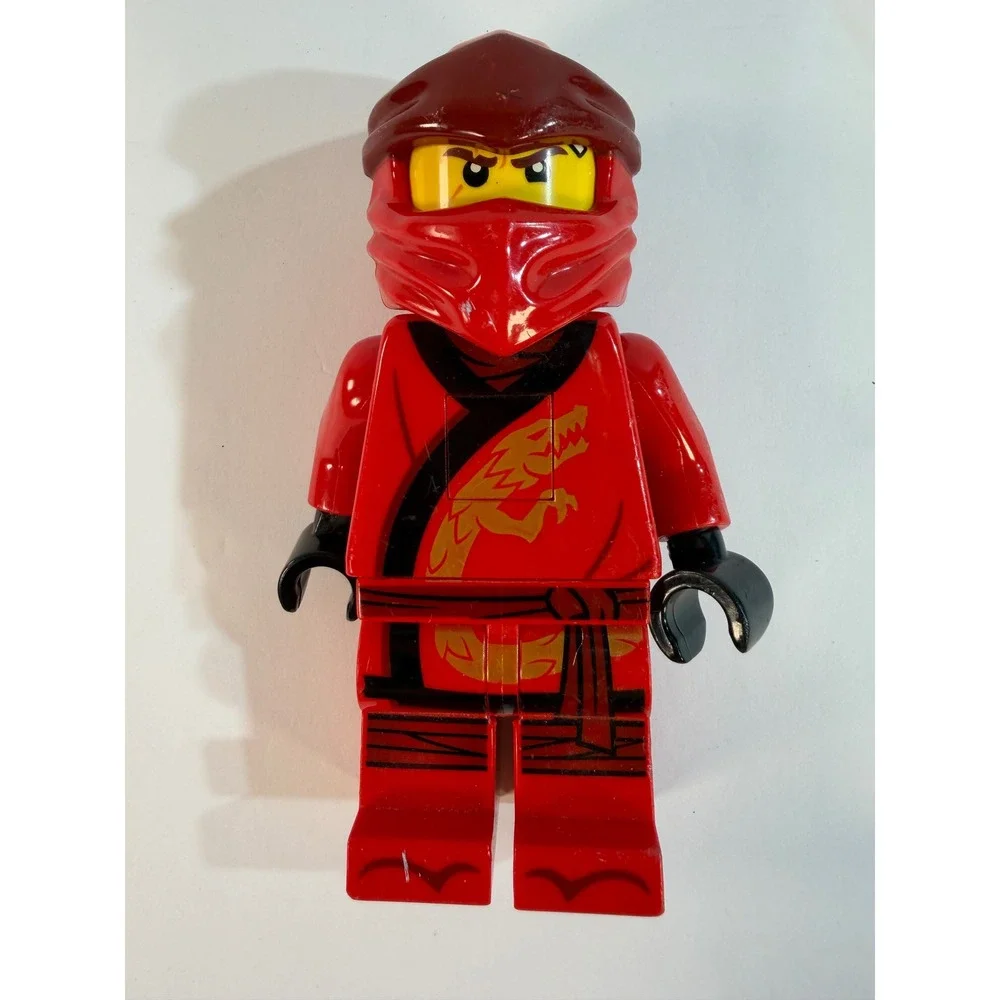 LEGO Ninjago Kai Red Ninja 5 Inch LED Flashlight Torch Figure LGL-TO28 2013